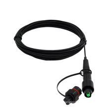 waterproof  Fiber Optic Cable Patch cord With Waterproof MINI SC Connector